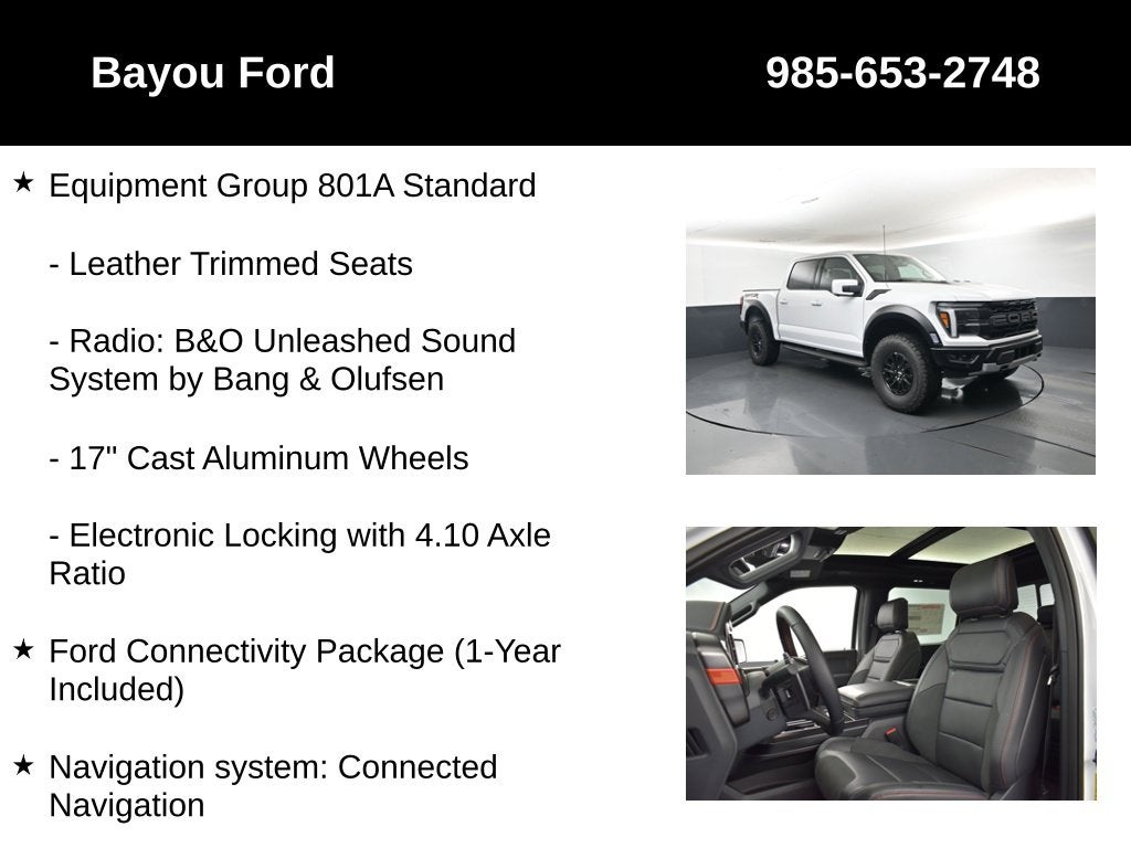2026 Ford F-150 Raptor 801A