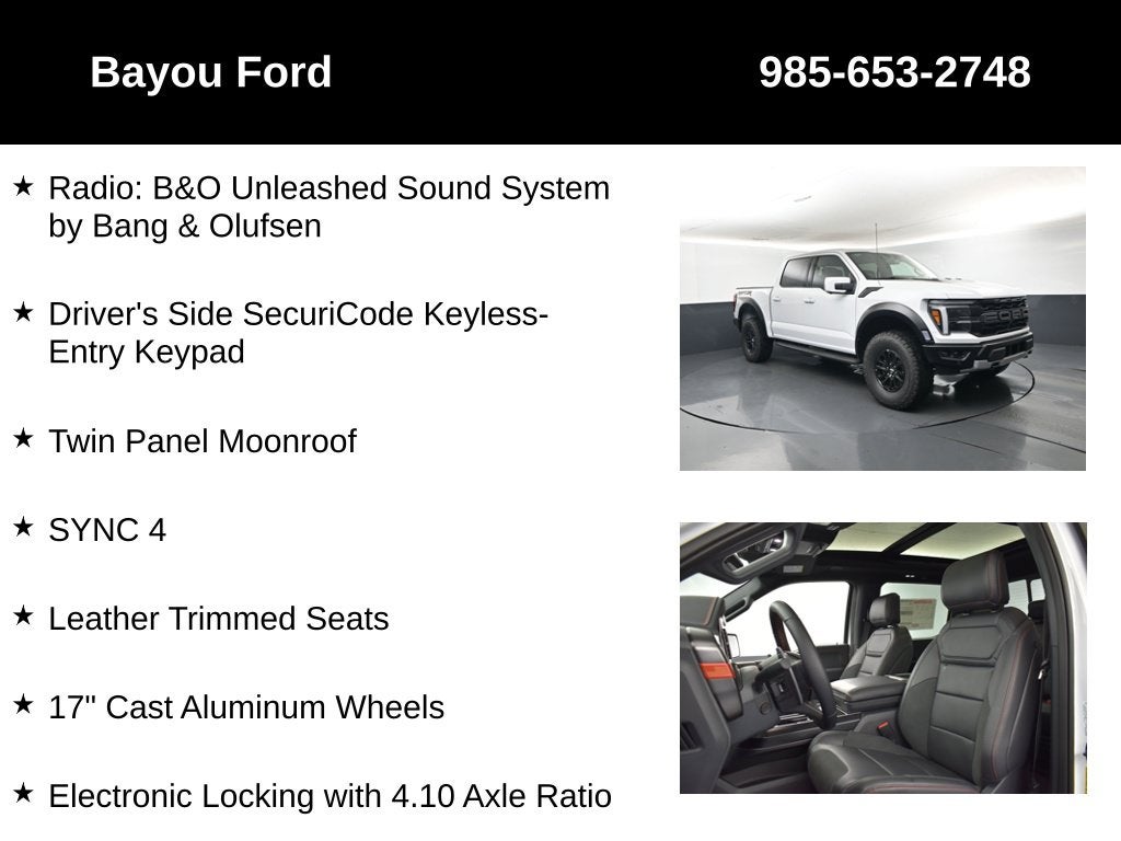 2026 Ford F-150 Raptor 801A