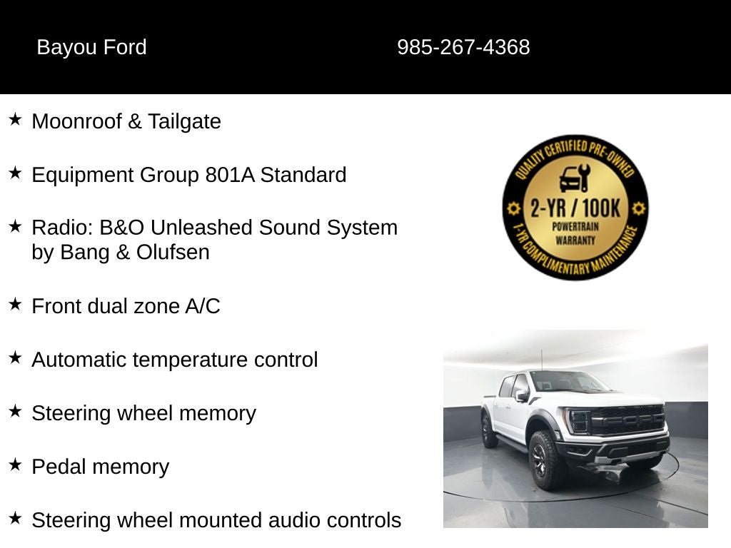 2023 Ford F-150 Raptor 801A