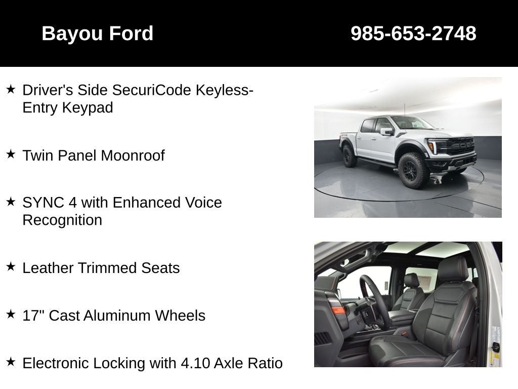 2026 Ford F-150 Raptor 801A