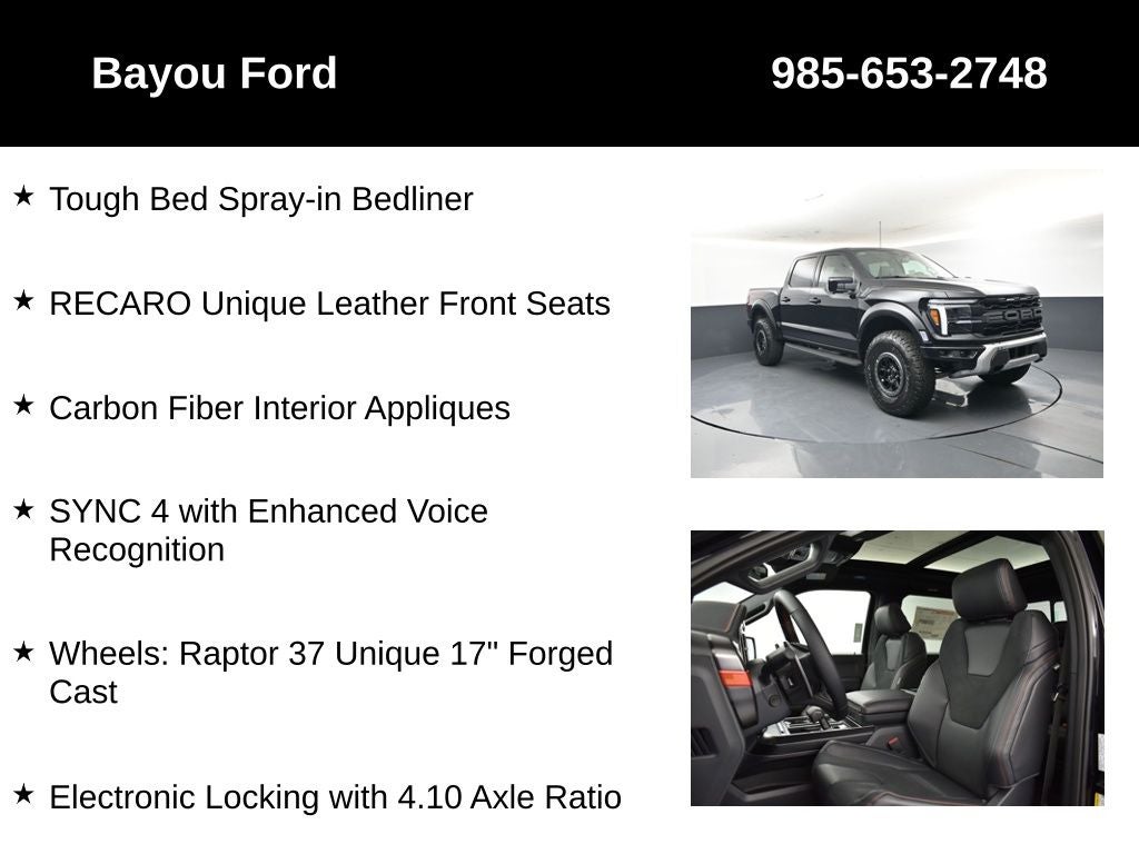 2026 Ford F-150 Raptor 802A