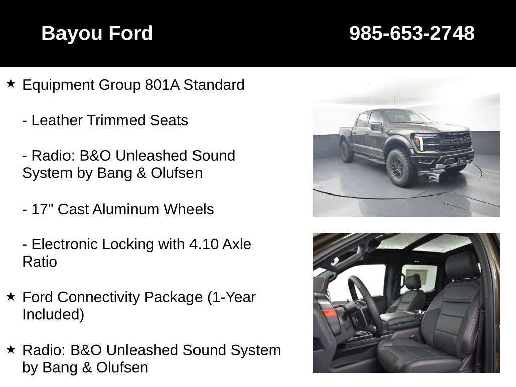 2026 Ford F-150 Raptor