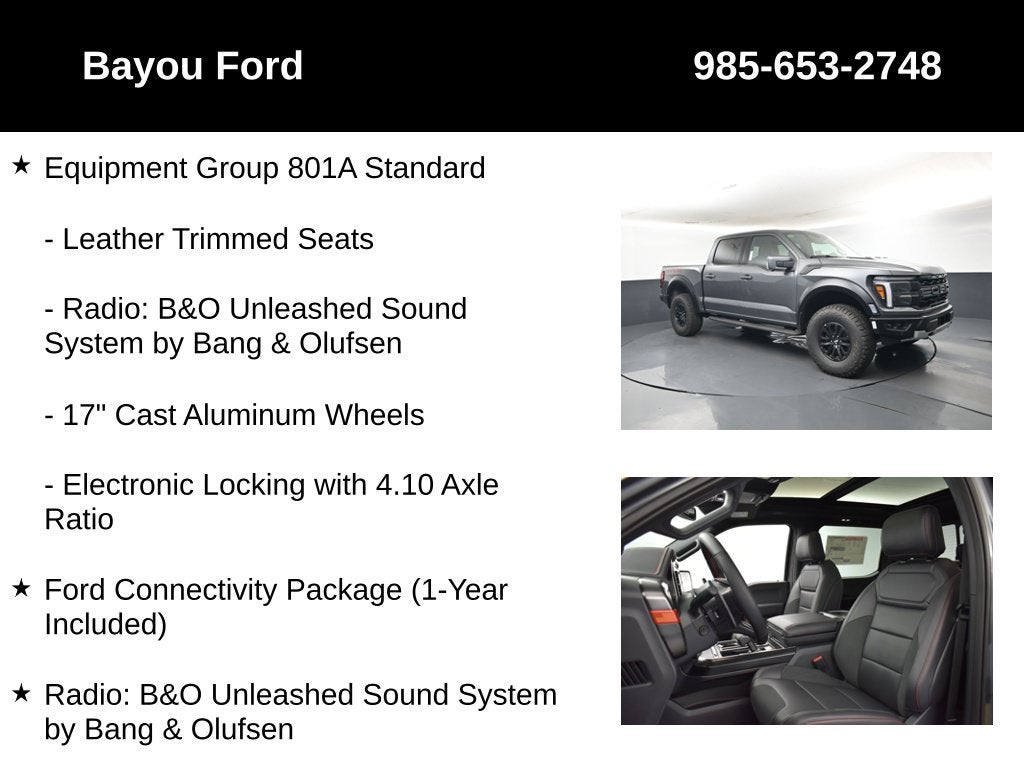 2026 Ford F-150 Raptor 801A