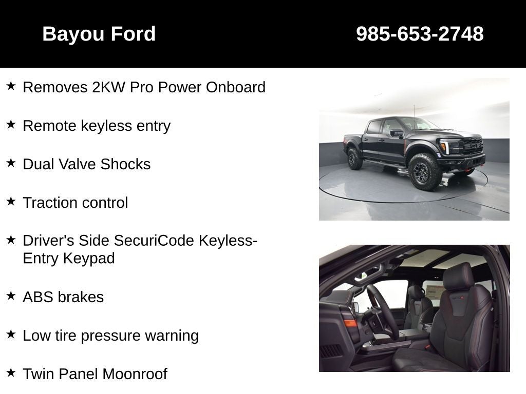 2026 Ford F-150 Raptor R 803A