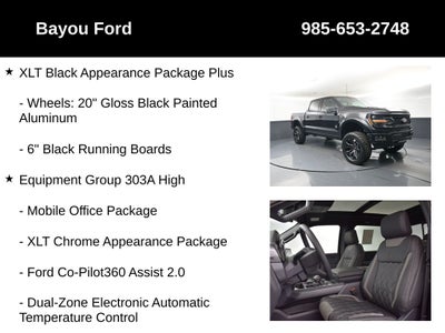 2026 Ford F-150 SCA Black Widow