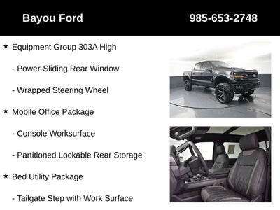 2026 Ford F-150 SCA Black Widow