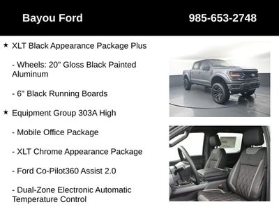 2026 Ford F-150 SCA Black Widow