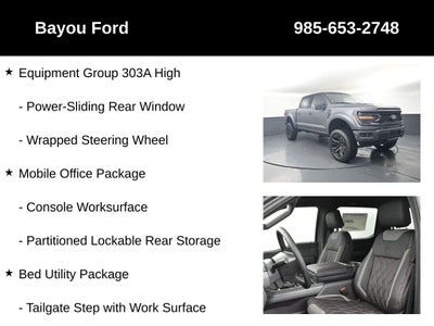 2026 Ford F-150 SCA Black Widow