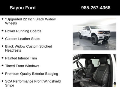 2025 Ford F-150 SCA Black Widow