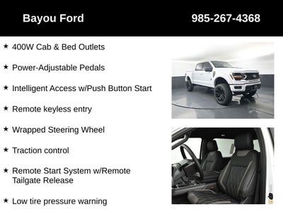 2025 Ford F-150 SCA Black Widow