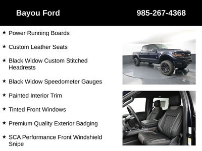 2025 Ford F-150 SCA Black Widow