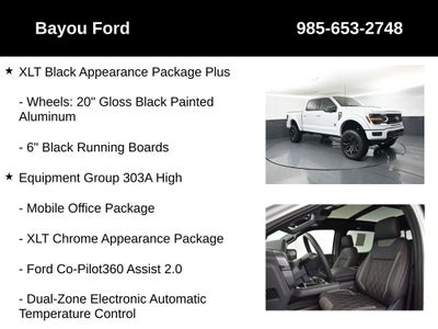 2026 Ford F-150 SCA Black Widow