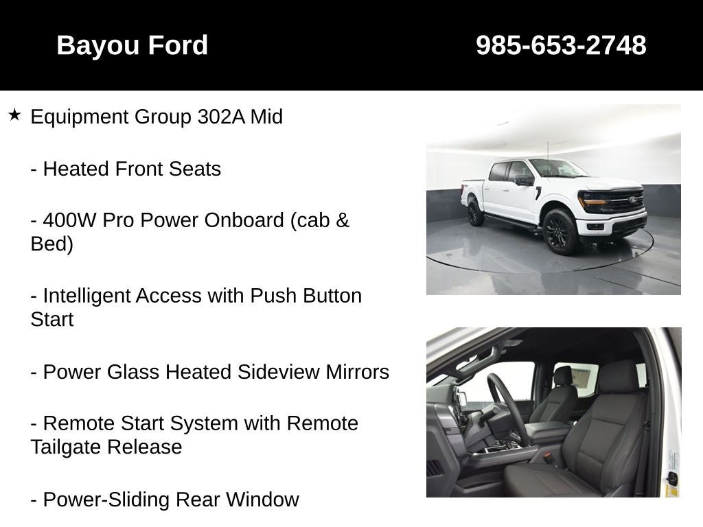 2026 Ford F-150 XLT 302A