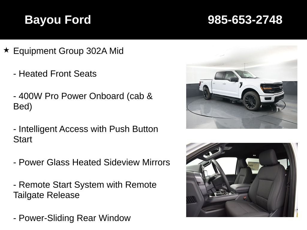 2026 Ford F-150 XLT 302A