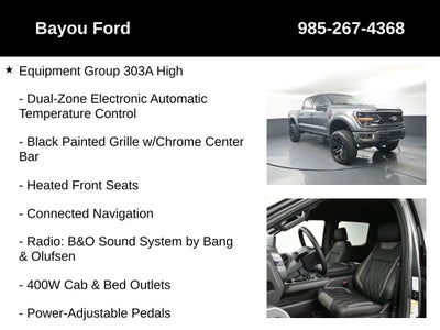 2025 Ford F-150 SCA Black Widow