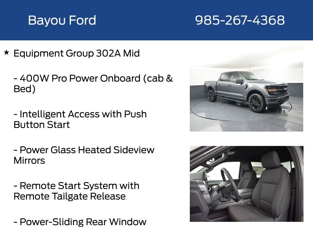 2026 Ford F-150 XLT 302A