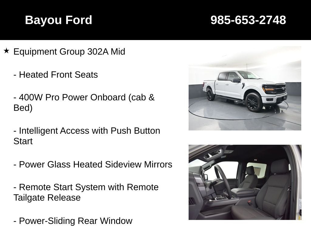 2026 Ford F-150 XLT 302A