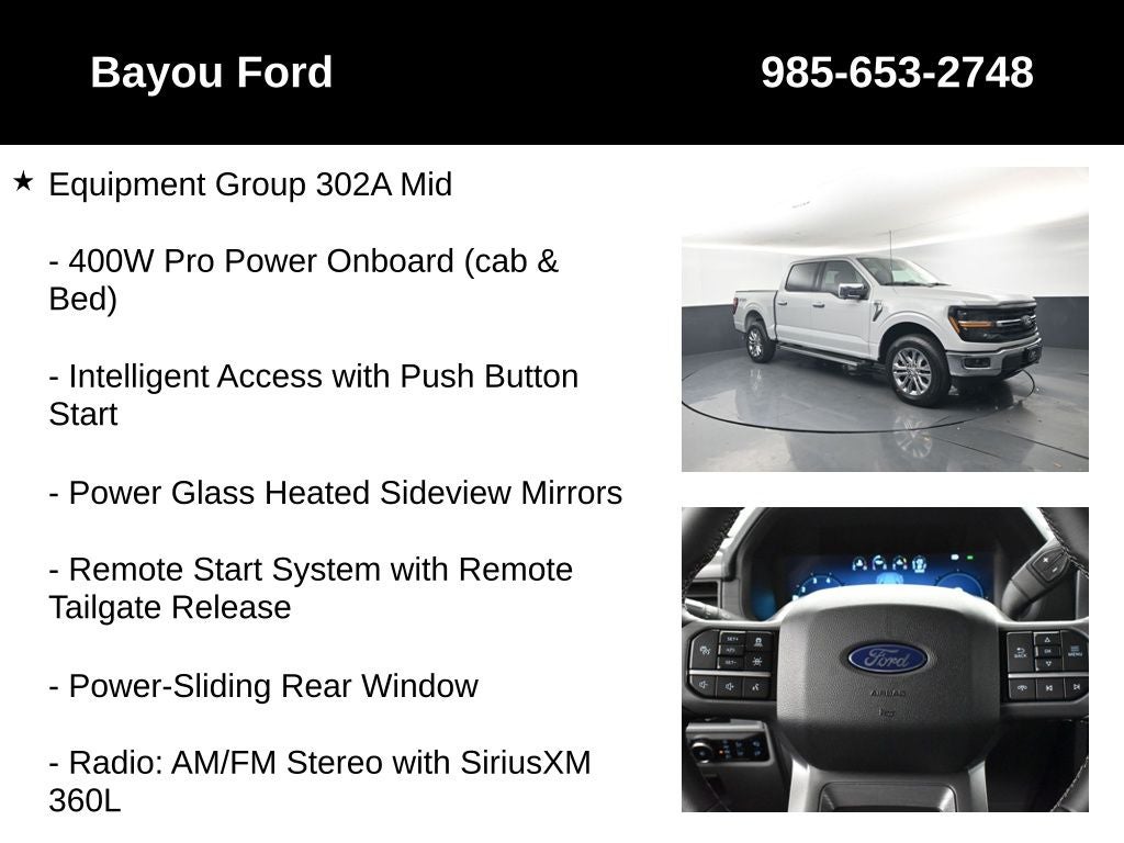 2026 Ford F-150 XLT 302A