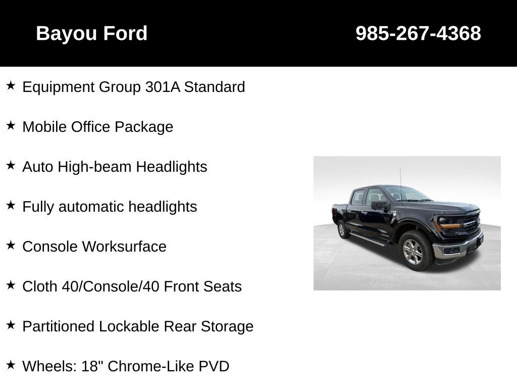 2024 Ford F-150 XLT 301A