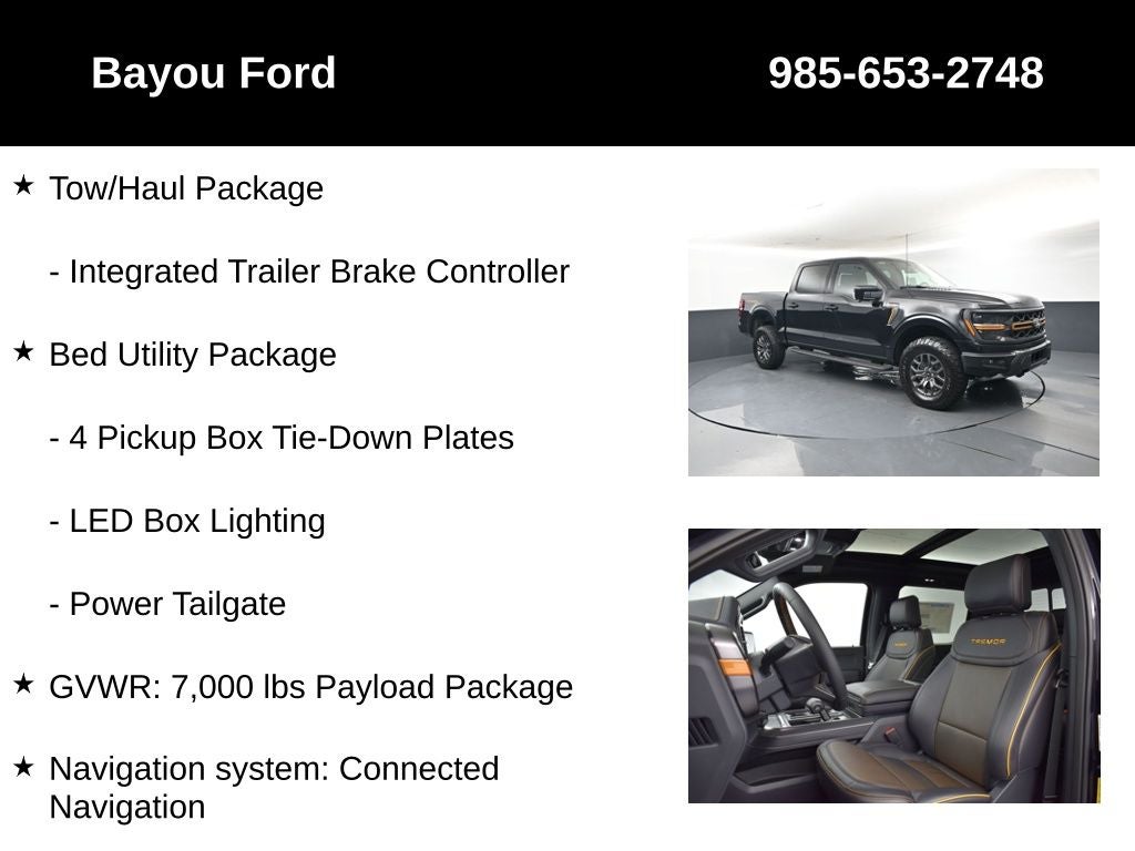 2026 Ford F-150 Tremor 402A
