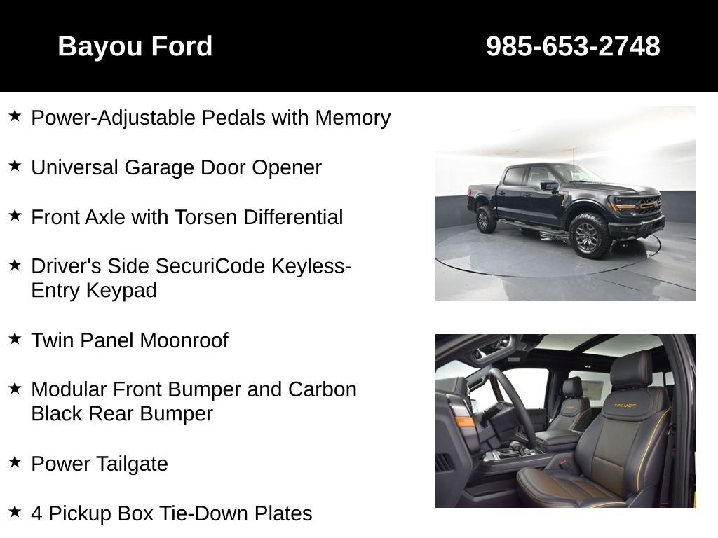 2026 Ford F-150 Tremor 402A