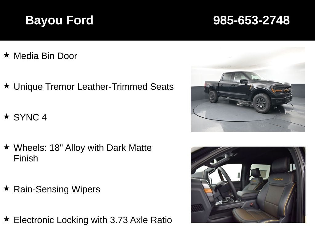2026 Ford F-150 Tremor 402B