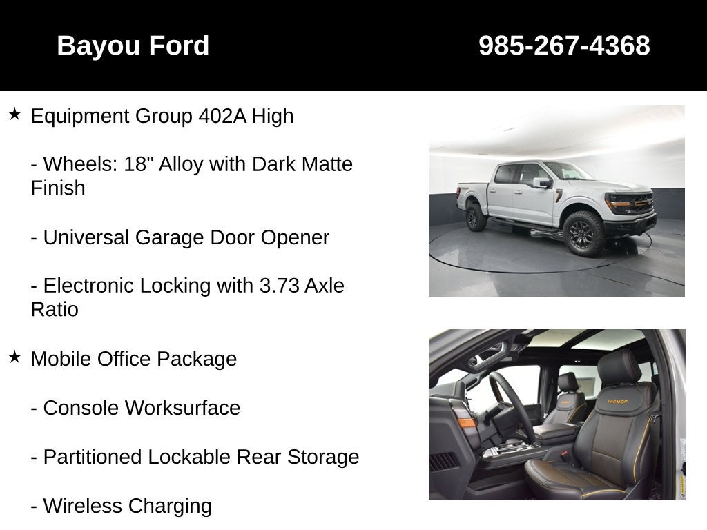 2026 Ford F-150 Tremor 402A