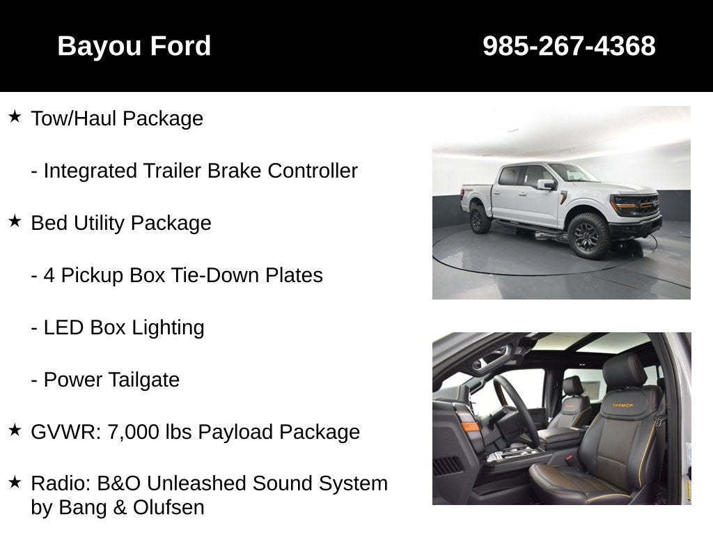 2026 Ford F-150 Tremor 402A