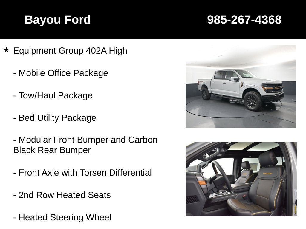 2026 Ford F-150 Tremor 402A