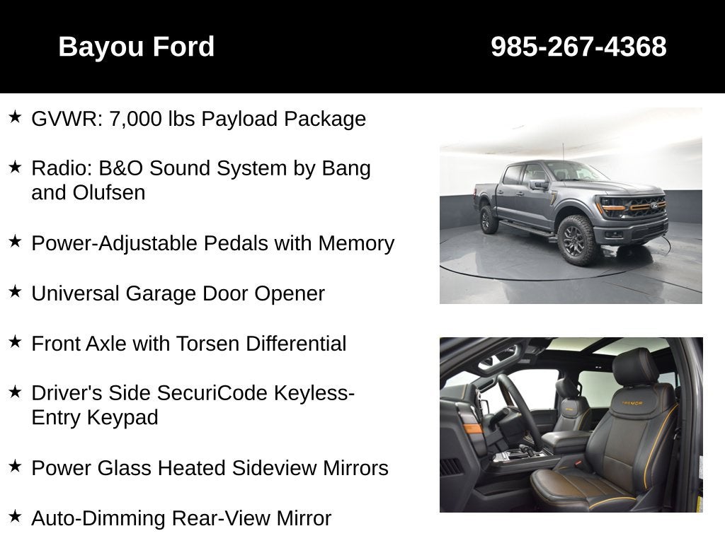 2026 Ford F-150 Tremor 402B