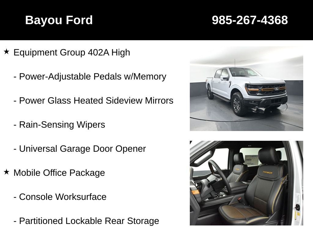 2025 Ford F-150 Tremor 402A