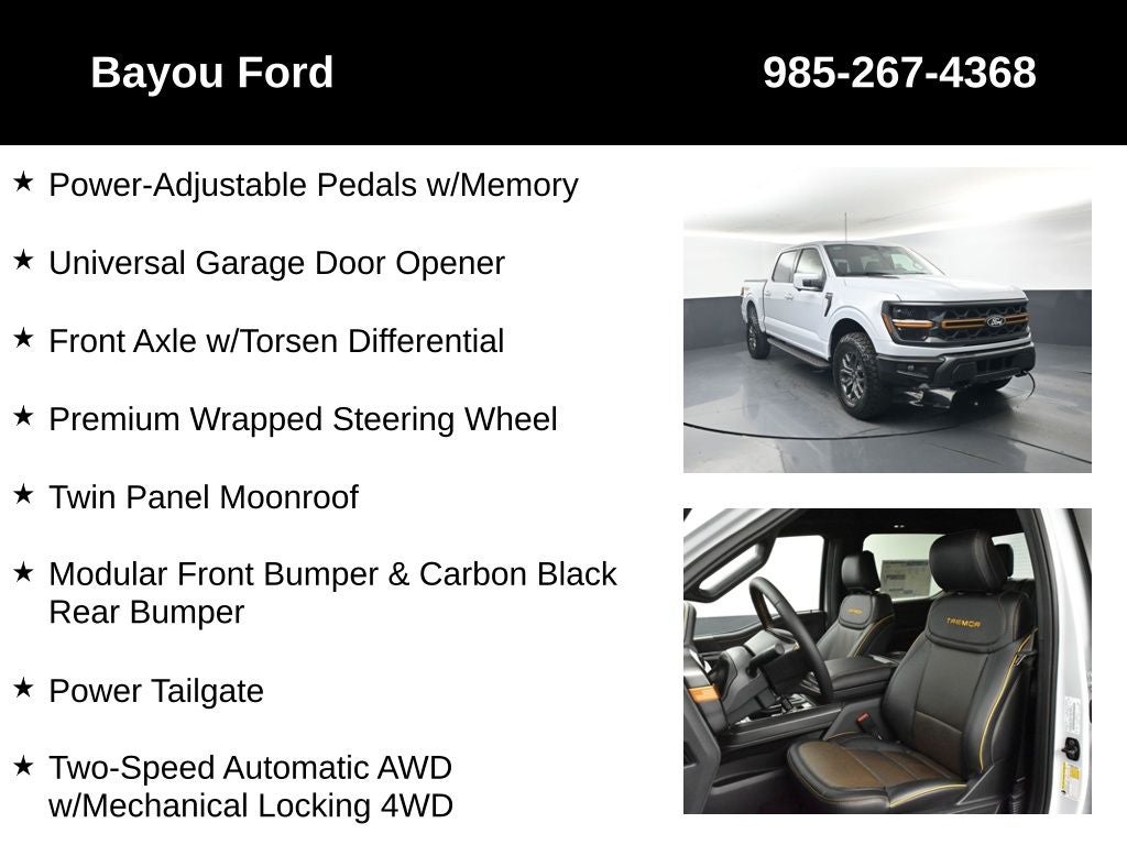 2025 Ford F-150 Tremor 402A