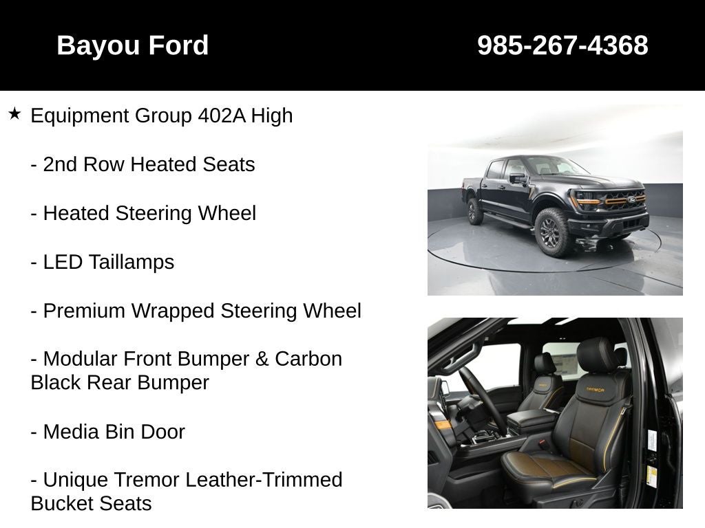 2025 Ford F-150 Tremor 402A