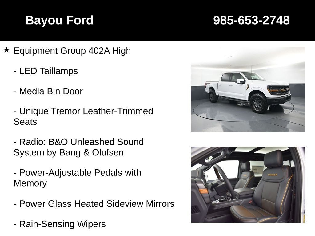 2026 Ford F-150 Tremor 402A