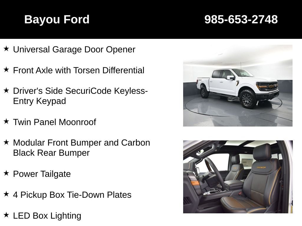 2026 Ford F-150 Tremor 402A