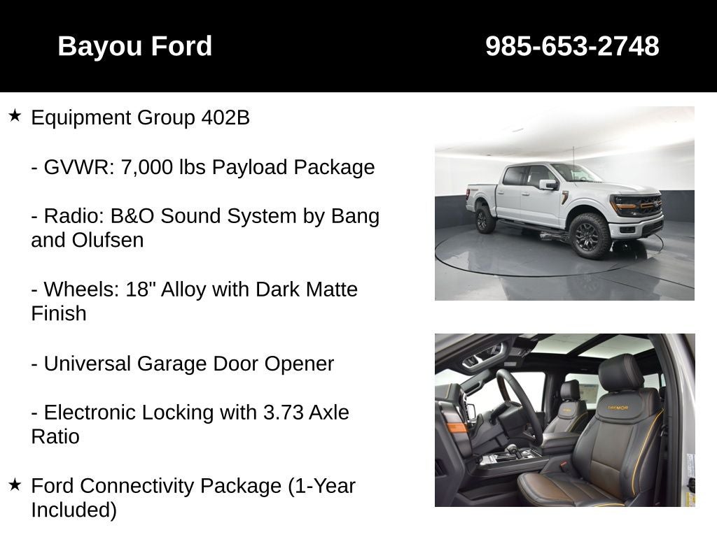 2026 Ford F-150 Tremor 402B