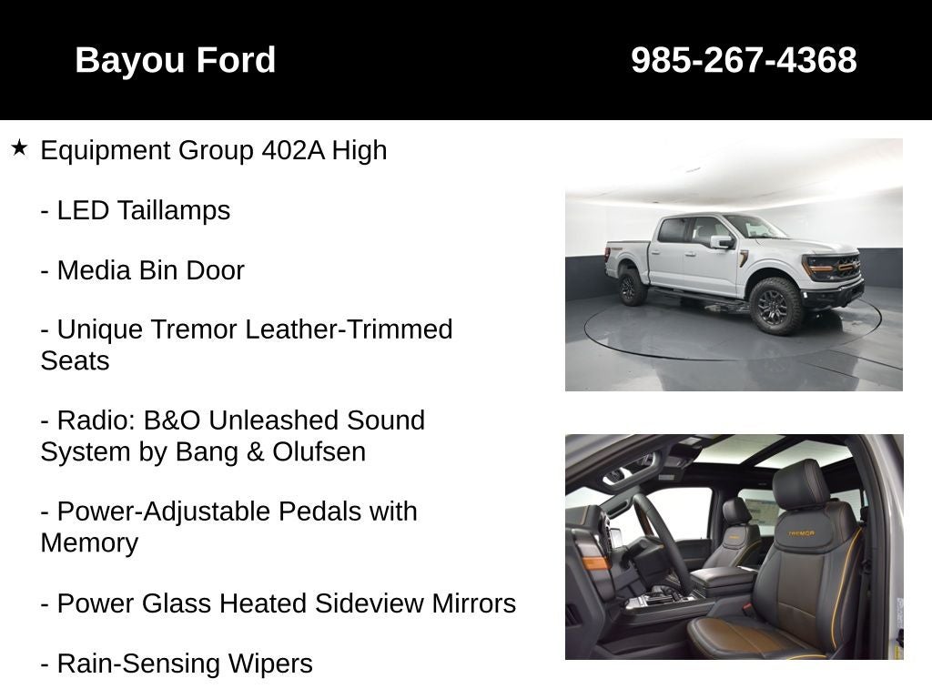2026 Ford F-150 Tremor 402A