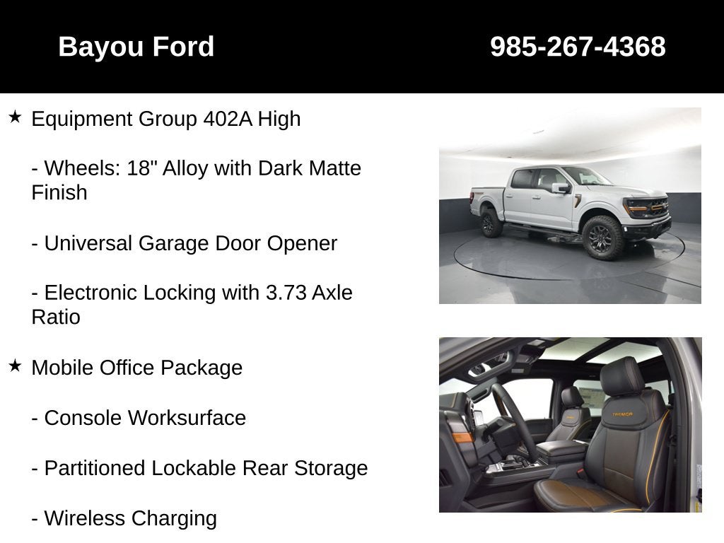 2026 Ford F-150 Tremor 402A