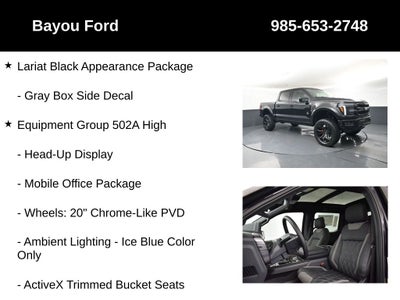 2026 Ford F-150 SCA Black Widow