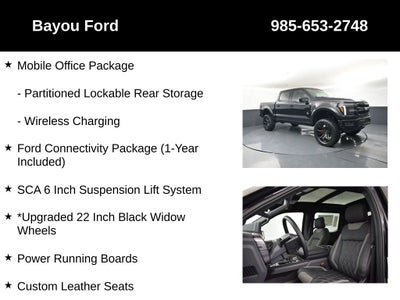 2026 Ford F-150 SCA Black Widow