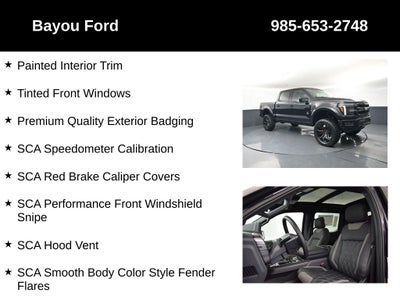 2026 Ford F-150 SCA Black Widow