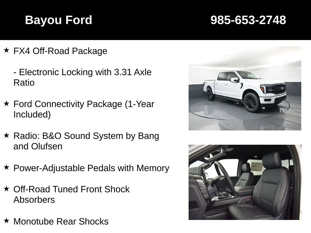 2026 Ford F-150 Lariat 501A
