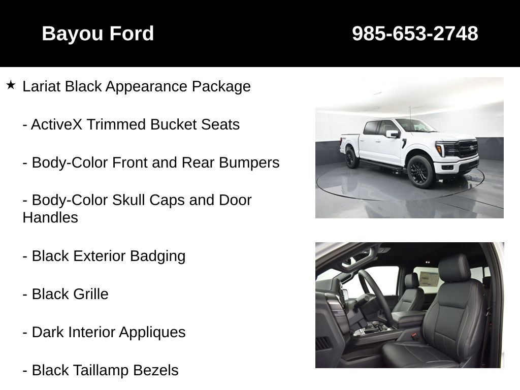 2026 Ford F-150 Lariat 501A