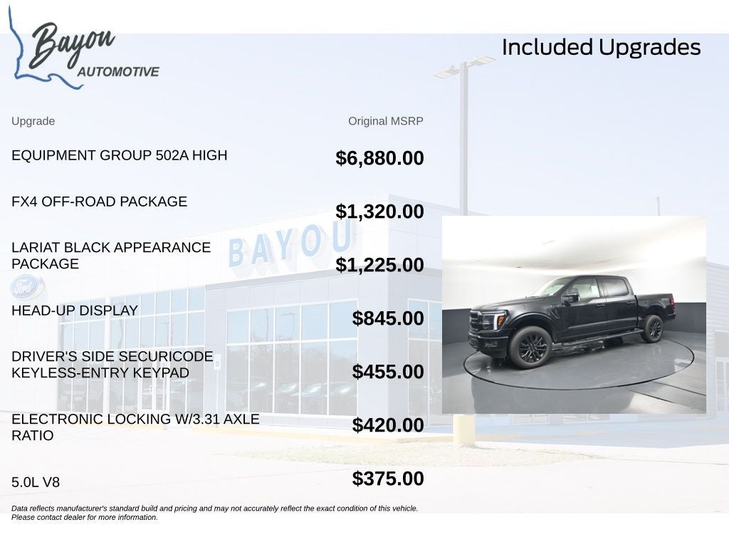 2026 Ford F-150 Lariat 502A