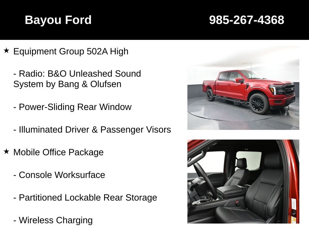 2025 Ford F-150 Lariat 502A