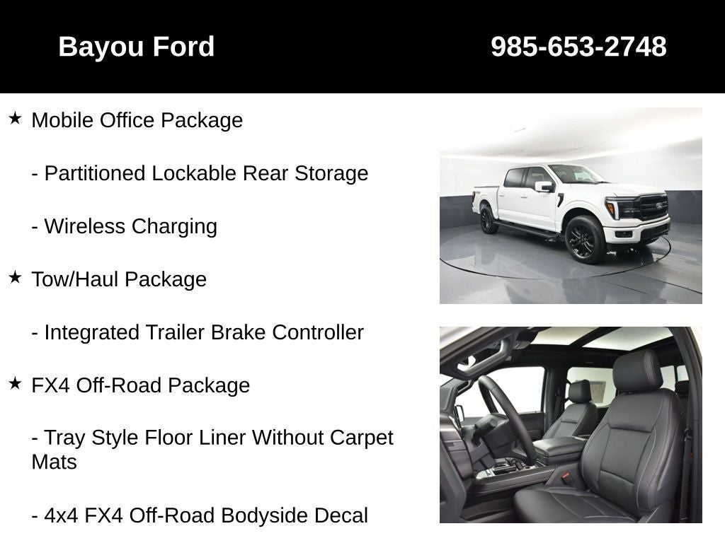 2026 Ford F-150 Lariat 501A