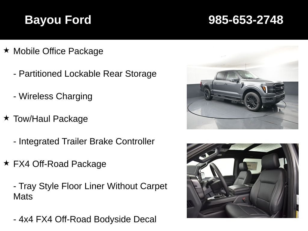 2026 Ford F-150 Lariat 502A