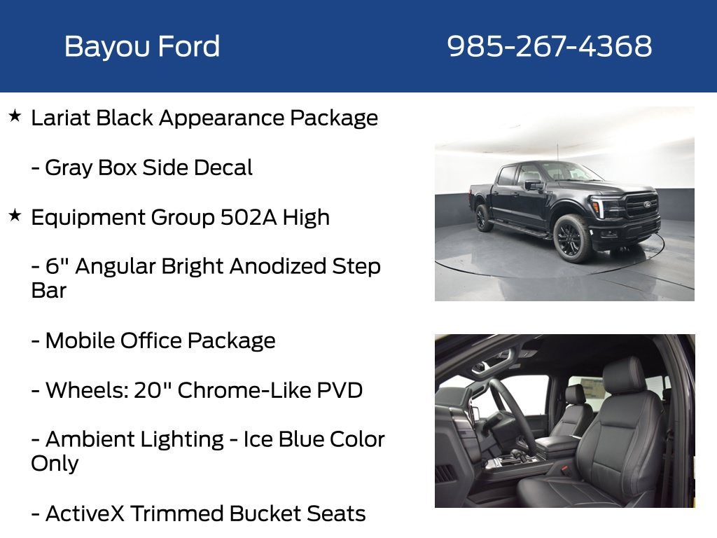 2026 Ford F-150 Lariat 502A