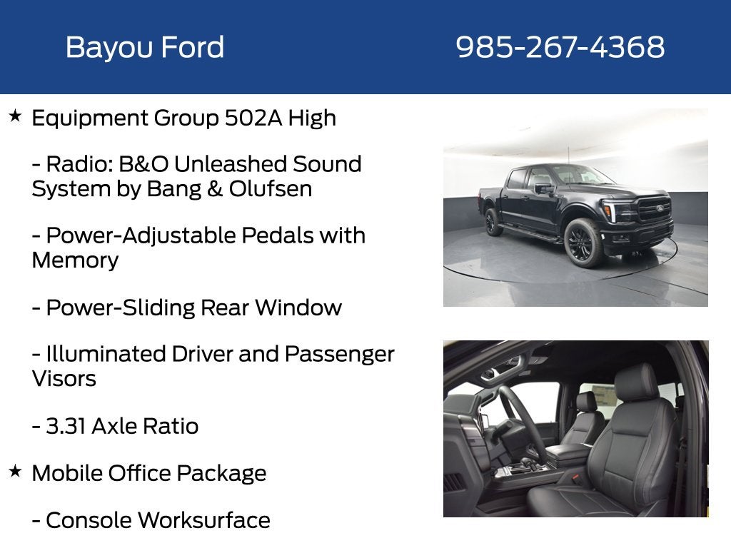 2026 Ford F-150 Lariat 502A
