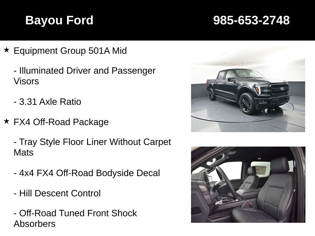 2026 Ford F-150 Lariat 501A